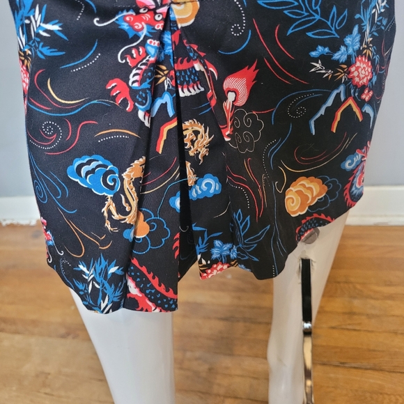 Dixiefried by Pinup Couture Dragon Wiggle Dress, VGUC, Size XL - Picture 5 of 9